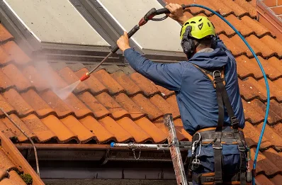 Démoussage et hydrofuge de toiture à Plumetot